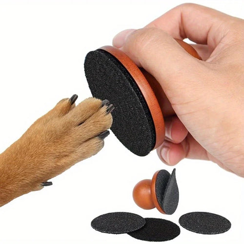 Dog nail file scratch board — stress-free nail grooming tool for dogs