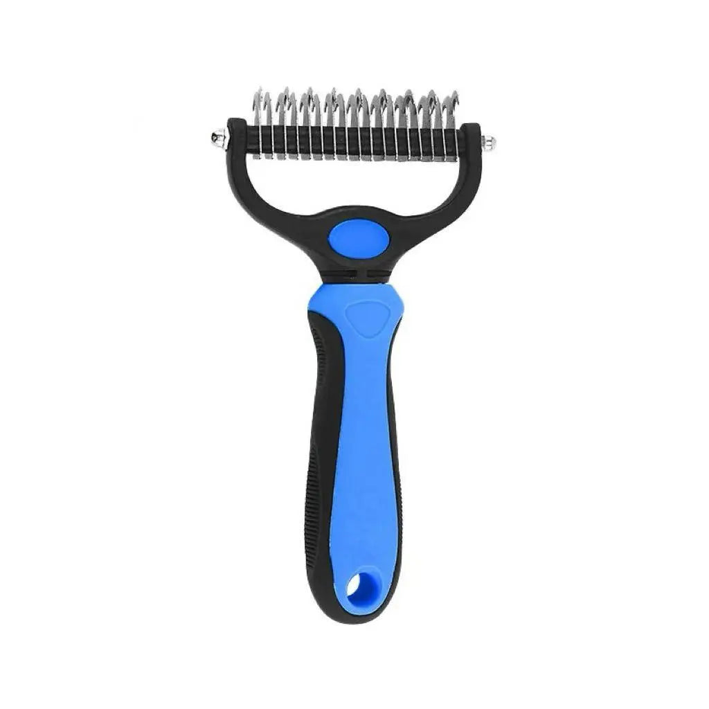 Double-sided dematting brush for dogs and cats — main product view