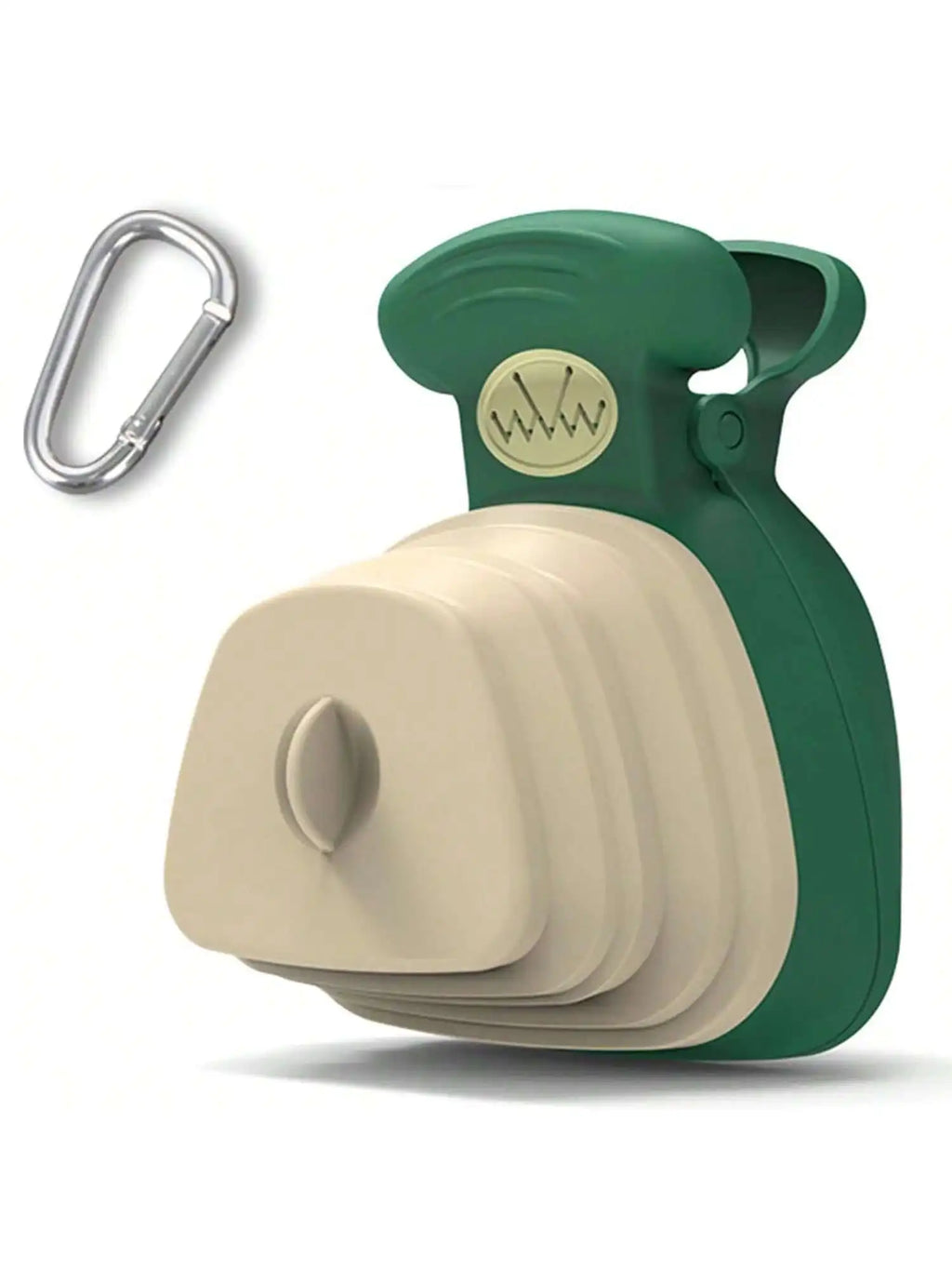 Pooper Scooper, Portable and Handheld Size for Walking Large and Small Dogs outside Yard or Travel Outdoors, Pup Poop Scoop With