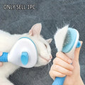 Pet Hair Remover, Floating Cleaning Mechanism, One-Button Design, Durable Material, Easy Cat Dog Hair Removal Tool